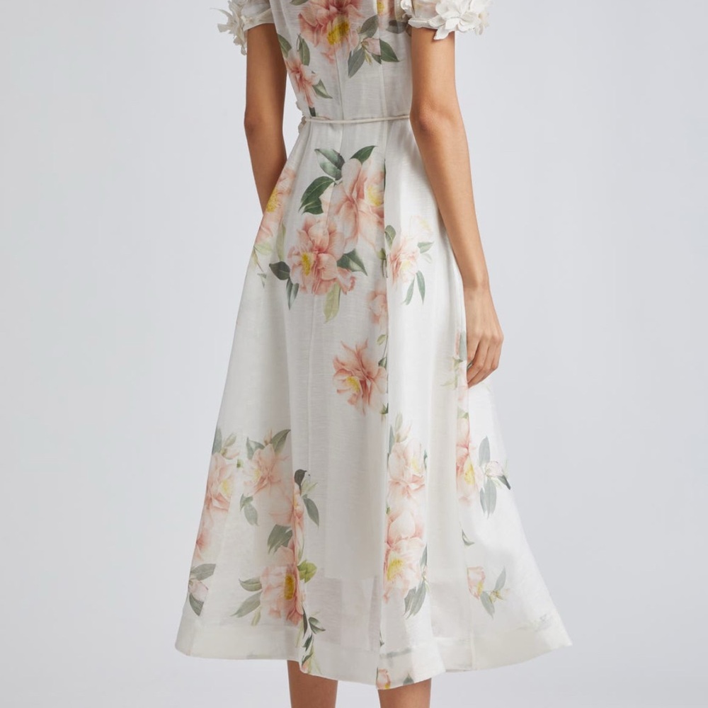 Zimmermann liftoff flower midi dress - Picture 5 of 15